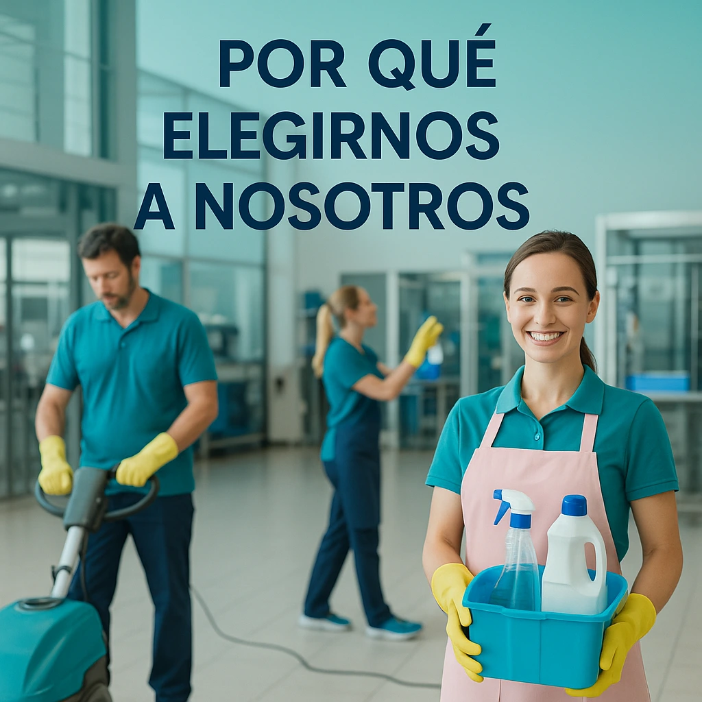 porque elegirnos limpieza comercial
